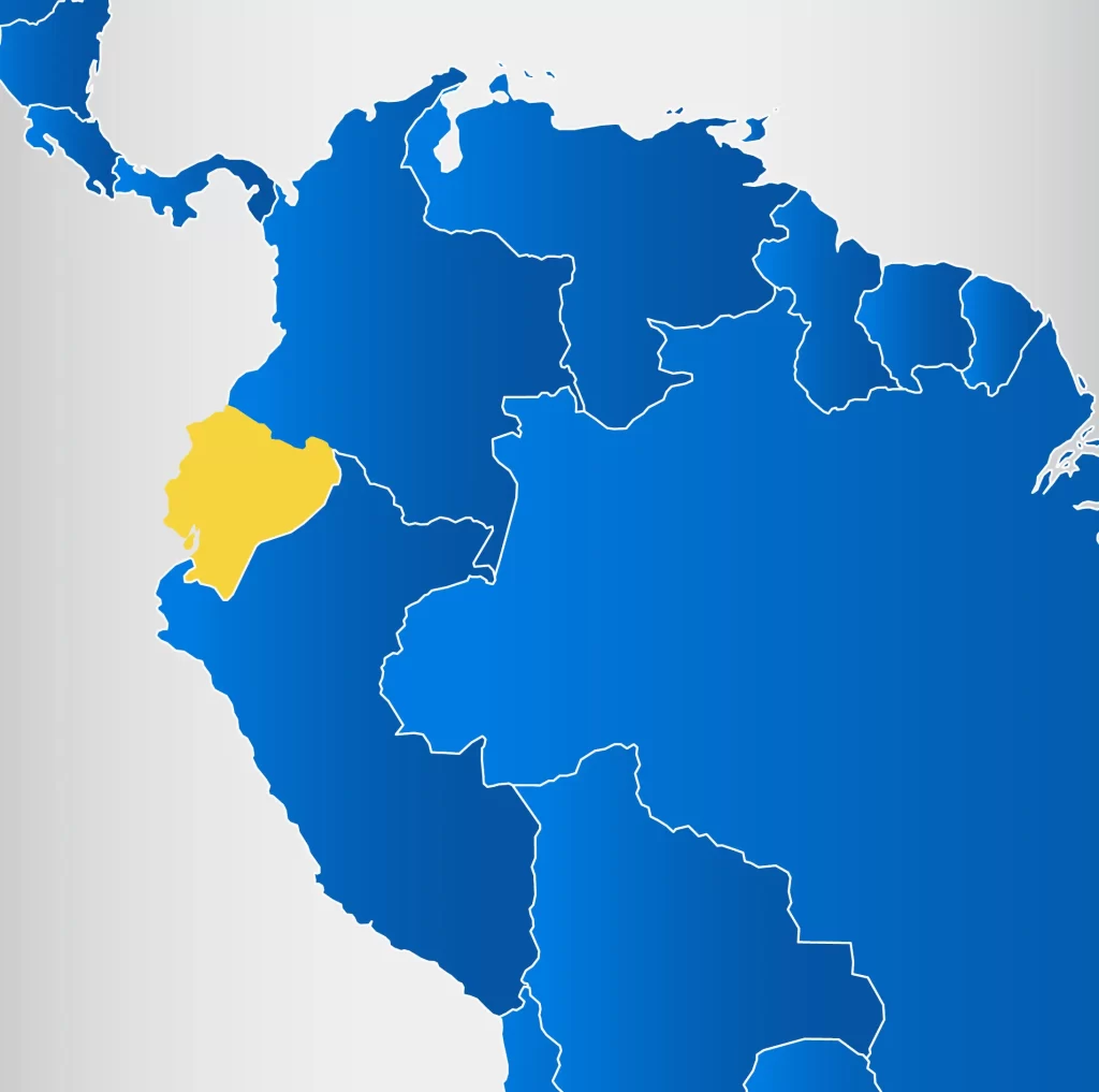 Mapa Ecuador